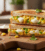 cheese corn sandwich