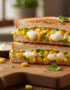 cheese corn sandwich