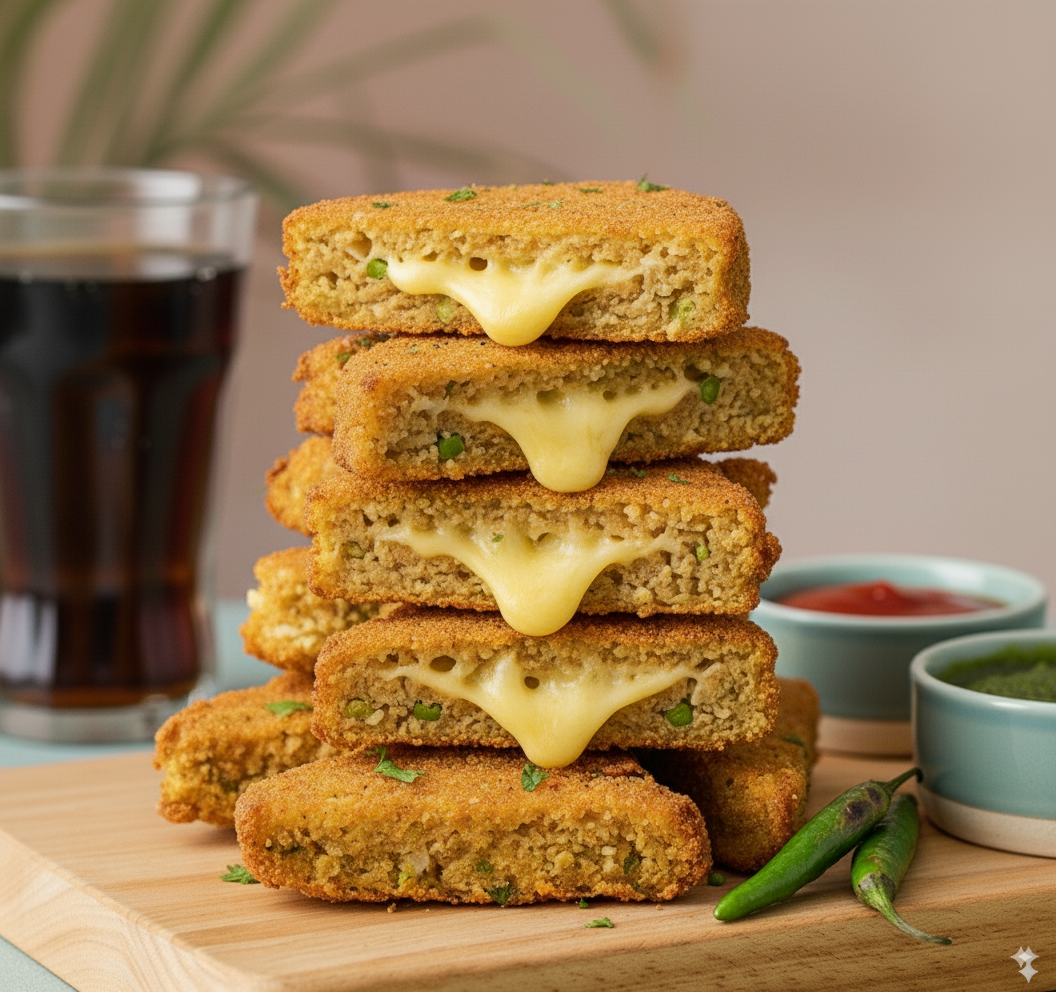 Cheesy pakokda cheesy pakoda