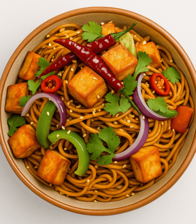 paneer noodles