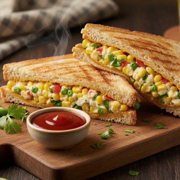 corn mayo sandwich